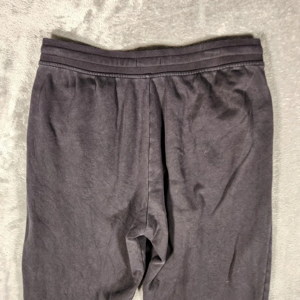 Calvin Klein Joggers Mens Large Gray Excellent Fleece Logo Sweatpants
